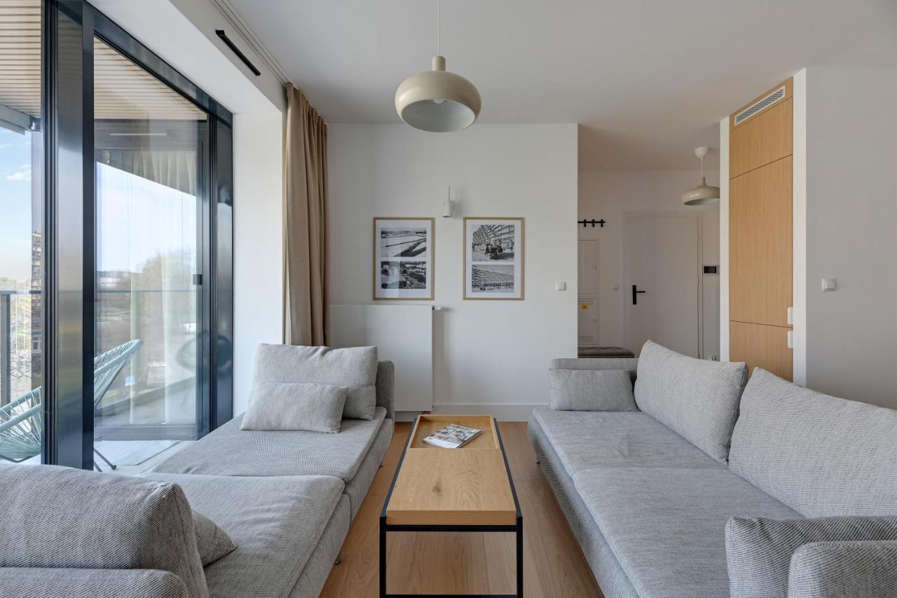Tarasy Baltyku Seaside, Sauna, Gym & Free Parking By Downtown Apartments กดัญสก์ ภายนอก รูปภาพ