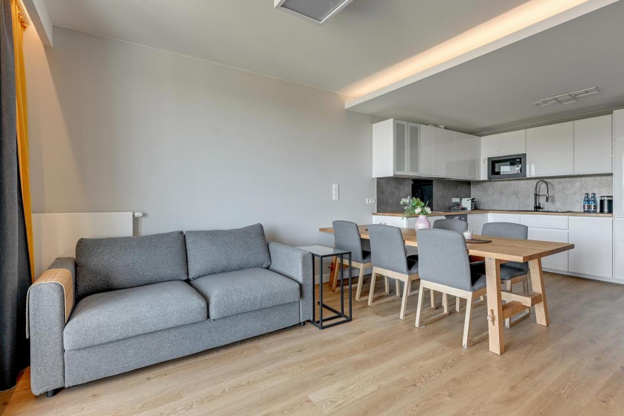 Tarasy Baltyku Seaside, Sauna, Gym & Free Parking By Downtown Apartments กดัญสก์ ภายนอก รูปภาพ