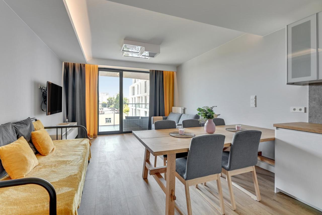 Tarasy Baltyku Seaside, Sauna, Gym & Free Parking By Downtown Apartments กดัญสก์ ภายนอก รูปภาพ