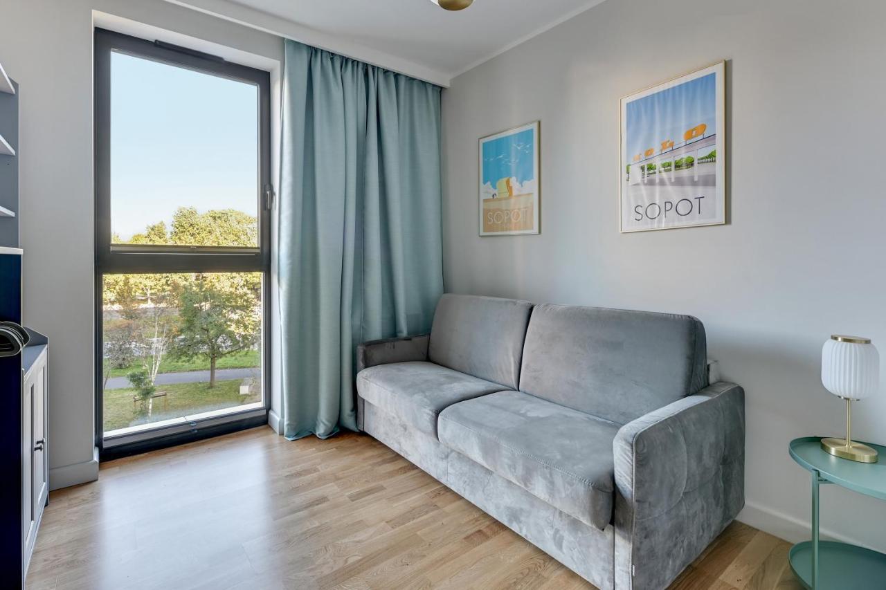 Tarasy Baltyku Seaside, Sauna, Gym & Free Parking By Downtown Apartments กดัญสก์ ภายนอก รูปภาพ